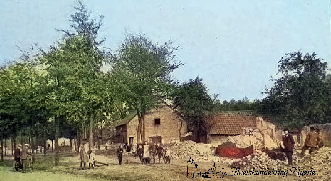 Ansichtkaart van HKMyerle ter gelegenheid van 100 jaar ramp Marktstraat (2021). ansichtkaart 2021
